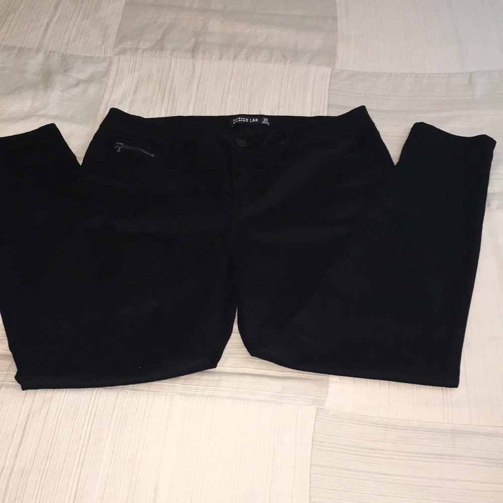 DESIGN LAB BACK SKINNY JEANS